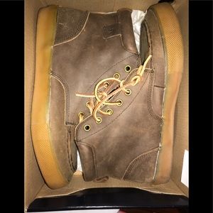 Ralph Lauren POLO DISTRESSED LEATHER BOOTS